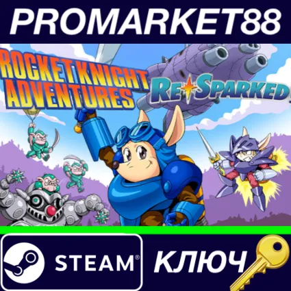⭐ Rocket Knight Adventures: Re-Sparked EU Steam КЛЮЧ
