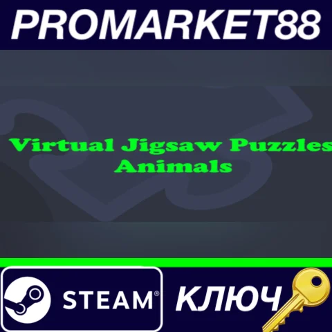 ⭐Virtual Jigsaw Puzzles - Animals  Steam КЛЮЧ GLOBAL