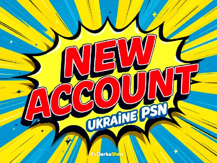 💥NEW PLAYSTATION ACCOUNT UKRAINE 2FA PSN/PS4/PS5💥