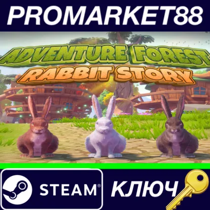 ⭐ Adventure Forest: Rabbit Story Steam КЛЮЧ 🔑 GLOBAL