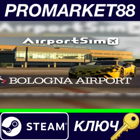 ⭐AirportSim - Bologna Airport DLC Steam КЛЮЧ GLOBAL