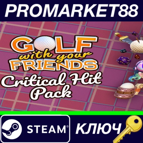 ⭐ Golf With Your Friends - Critical Hit Pack DLC Steam