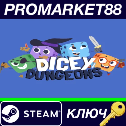 ⭐ Dicey Dungeons EU Steam КЛЮЧ  ЕВРОПА