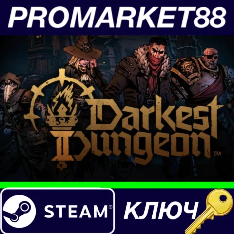 ⭐ Darkest Dungeon II EU Steam КЛЮЧ  ЕВРОПА