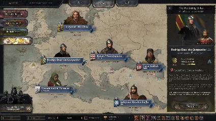 ⭐ Crusader Kings III - Roads to Power DLC Steam КЛЮЧ