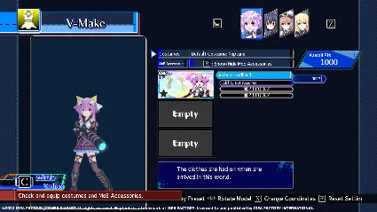 ⭐ Neptunia Virtual Stars - Pinky Pop Hepburn Pack DLC S