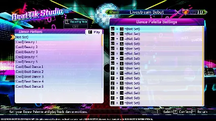 ⭐ Neptunia Virtual Stars - Unlock All BeatTik Dances DL