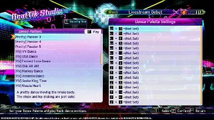 ⭐ Neptunia Virtual Stars - Unlock All BeatTik Dances DL