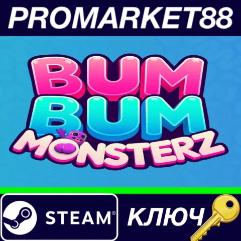 ⭐ Bum Bum Monsterz Steam КЛЮЧ  GLOBAL