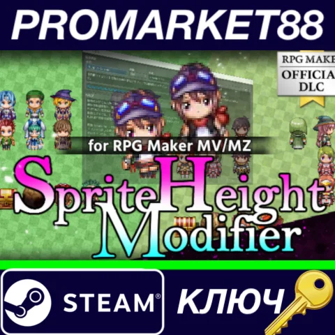 ⭐ RPG MAKER MZ - Sprite Height Modifier DLC Steam КЛЮЧ
