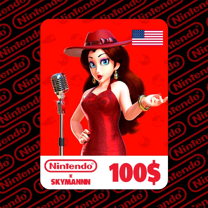 🟡Nintendo eShop Gift Card $100 USD US 🇺🇸FAST WARRANT