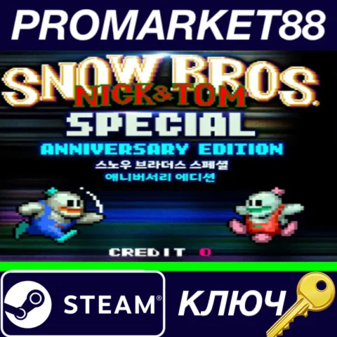 ⭐ Snow Bros. Special Anniversary Edition Steam КЛЮЧ