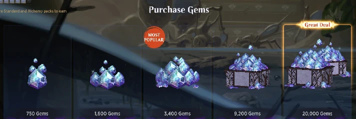 Magic: The Gathering Arena🔥 Gems 750-20000