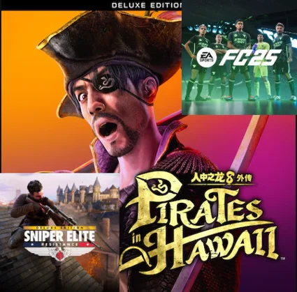 LIKE A DRAGON: PIRATE YAKUZA IN HAWAII DELUXE+ 🎁 FC 25