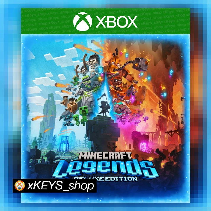 💎 Minecraft Legends Deluxe Edition 🟩 XBOX CODE KEY🔑