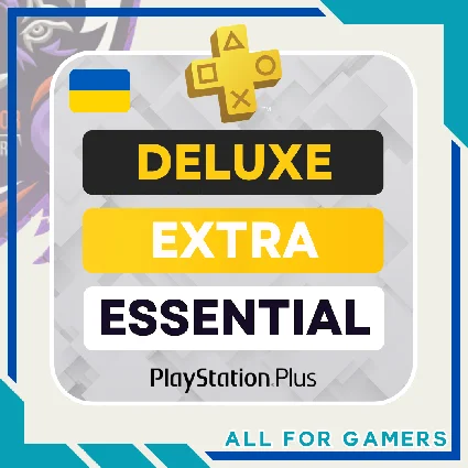 🟨 PS PLUS ЛЮКС ЭКСТРА ОСНОВНАЯ 1-12 УКРАИНА БЫСТРО 🎁