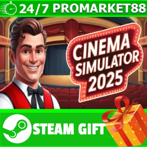 ⭐️ВСЕ СТРАНЫ+РОССИЯ⭐️ Cinema Simulator 2025 STEAM GIFT