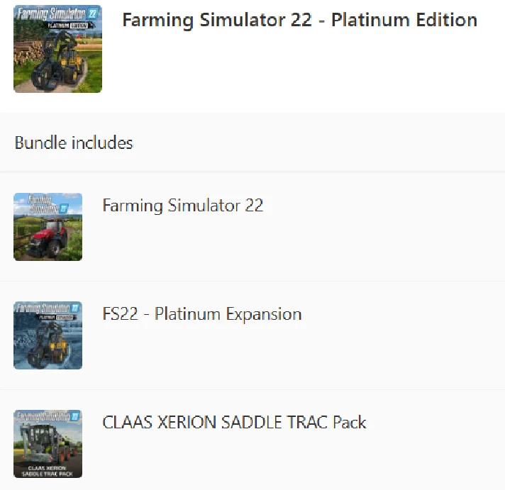 ✅ Farming Simulator 22 Platinum Edition XBOX ONE X|S 🔑