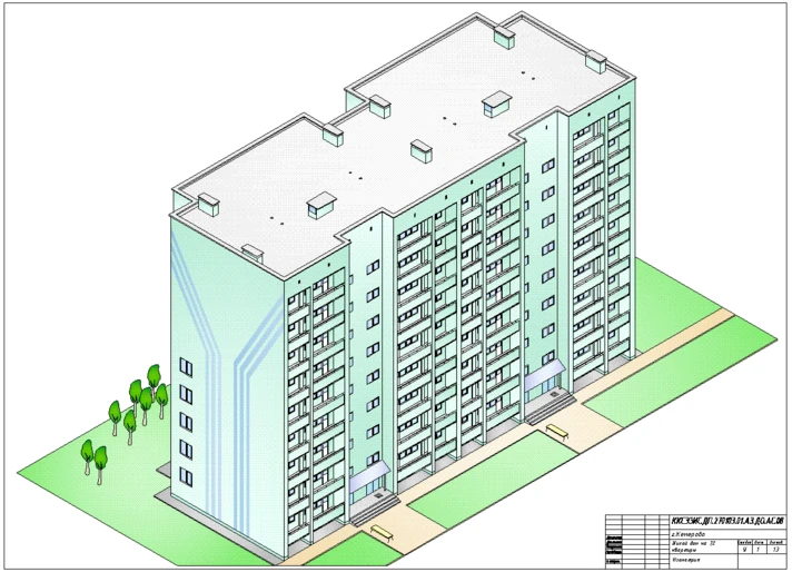 DP_03 residential complex of 44 apartments