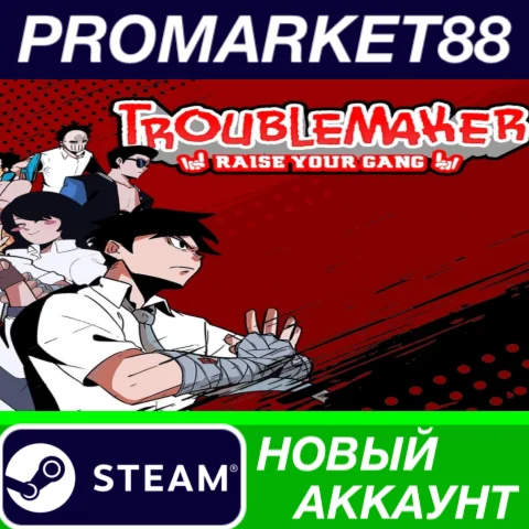  Troublemaker Steam АККАУНТ НОВЫЙ +ПОЧТА