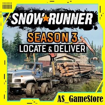🔵 SnowRunner - Сезон 3 Locate  Deliver / Сноураннер | PS4/PS5 Турция Украина