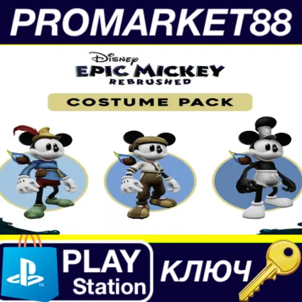⭐ Disney Epic Mickey: Rebrushed - Costume Pack DLC EU P