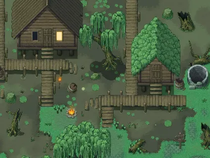 ⭐ ️ RPG Maker MV - Winlu Fantasy Tileset - Swamp STEAM