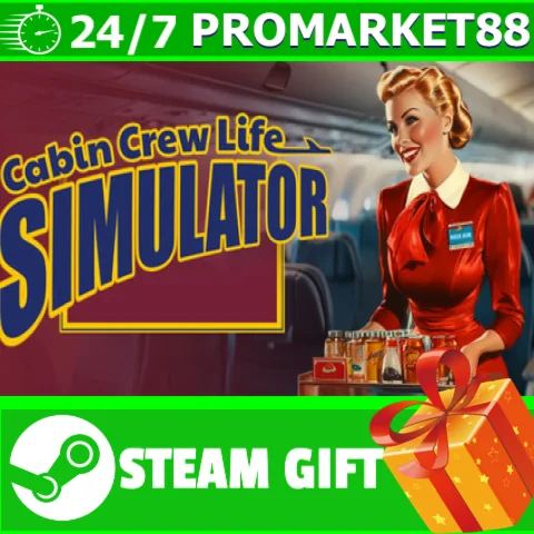⭐️ВСЕ СТРАНЫ+РОССИЯ⭐️ Cabin Crew Life Simulator STEAM