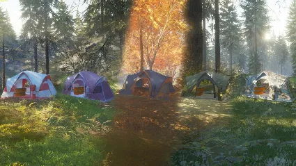 ⭐ theHunter: Call of the Wild - Tents  Ground Blinds D