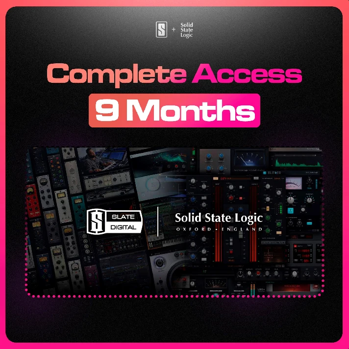 🟣 Slate Digital All Access + SSL Complete ✅ 9 MONTHS🔥