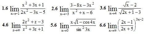 IDZ Ryabushko Option 6 KR "Limits"