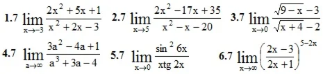 IDZ Ryabushko Option 7 KR "Limits"