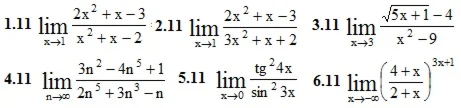 IDZ Ryabushko Option 11 KR "Limits"