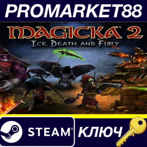 ⭐ Magicka 2 - Ice, Death and Fury DLC US Steam КЛЮЧ