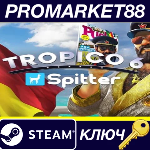⭐ Tropico 6 - Spitter DLC Steam КЛЮЧ  GLOBAL