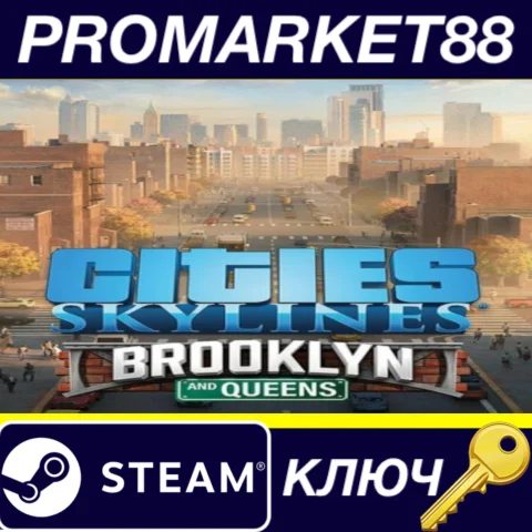 ⭐ Cities: Skylines - Content Creator Pack: Brooklyn & Q