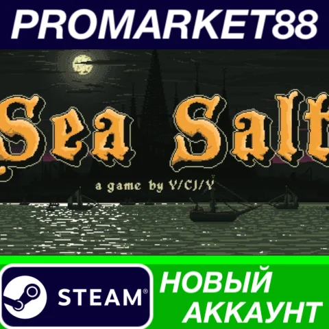  Sea Salt Steam АККАУНТ НОВЫЙ +ПОЧТА
