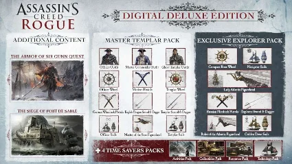 ⭐ Assassin's Creed Rogue Deluxe Edition Ubisoft Connect