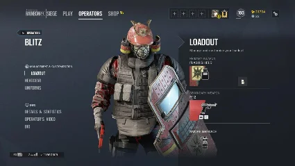 ⭐ Tom Clancy's Rainbow Six Siege - Blitz Bushido Set DL