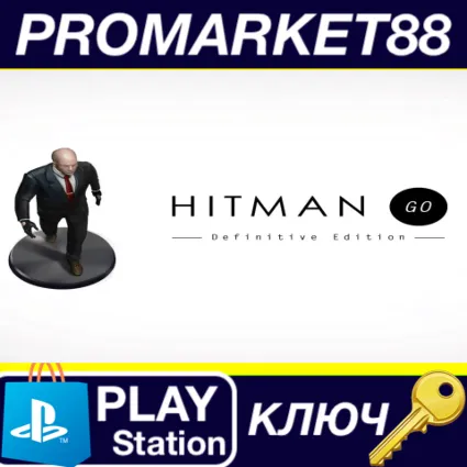 ⭐ Hitman GO: Definitive Edition NA PS4 КЛЮЧ 🔑 США