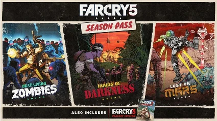 ⭐ Far Cry 5 - Season Pass EU Ubisoft Connect КЛЮЧ 🔑 ЕВРО