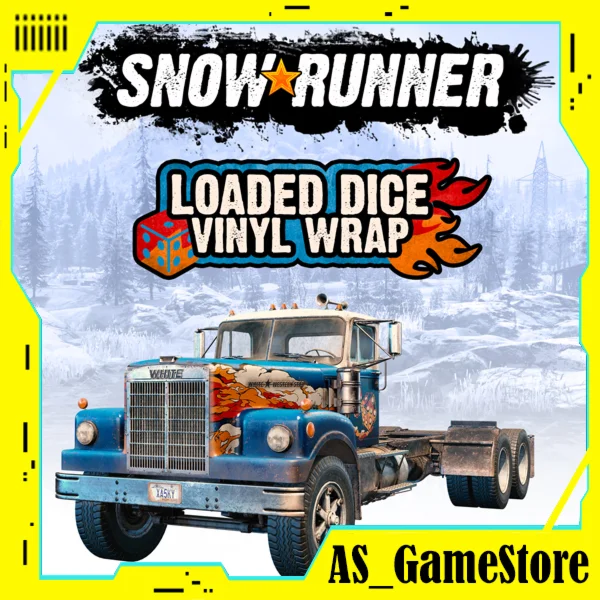 SnowRunner Виниловая плёнка Dice |DLC| PS Турция