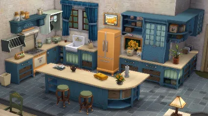 ⭐ The Sims 4 - Country Kitchen Kit DLC EA App КЛЮЧ