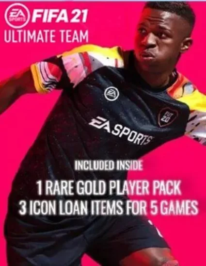 ⭐ FIFA 21 - 1 Rare Players Pack  3 Loan ICON Pack DLC