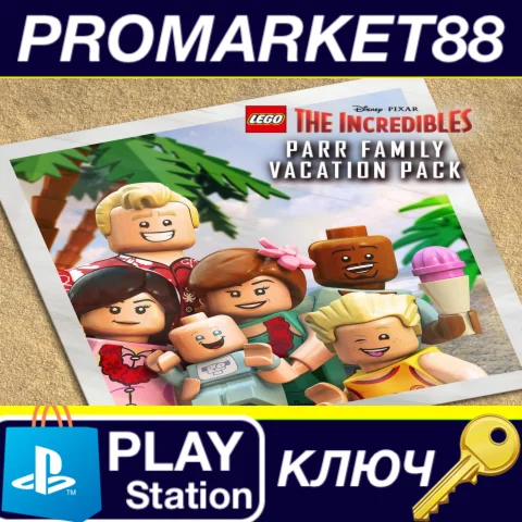 ⭐ LEGO THE INCREDIBLES - Parr Family Vacation Character