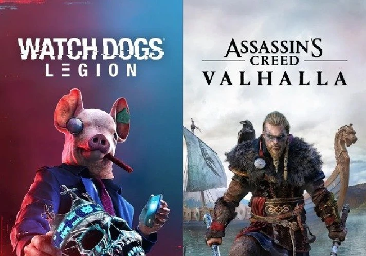 🔑 Assassin´s Creed Valhalla + Watch Dogs XBOX КЛЮЧ🔑