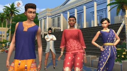 ⭐ The Sims 4 - Fashion Street Kit DLC EA App КЛЮЧ 🔑 GLOB