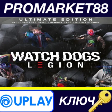 ⭐ Watch Dogs: Legion Ultimate Edition US Ubisoft Connec