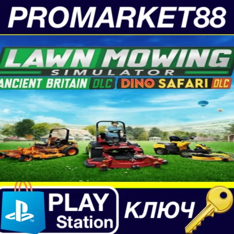 ⭐Lawn Mowing Simulator DLC Bundle EU PS4 КЛЮЧ ЕВРОПА