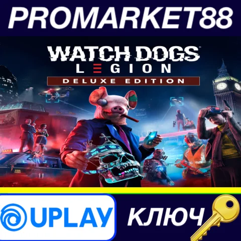 ⭐ Watch Dogs Legion: Deluxe Edition EU Ubisoft Connect